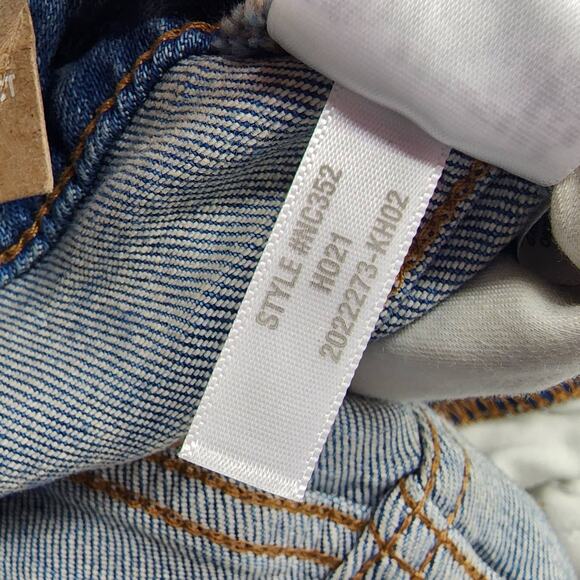 Madewell Curvy Perfect Vintage Jean Denman Wash Distressed Size 24 NWT - Picture 9 of 11